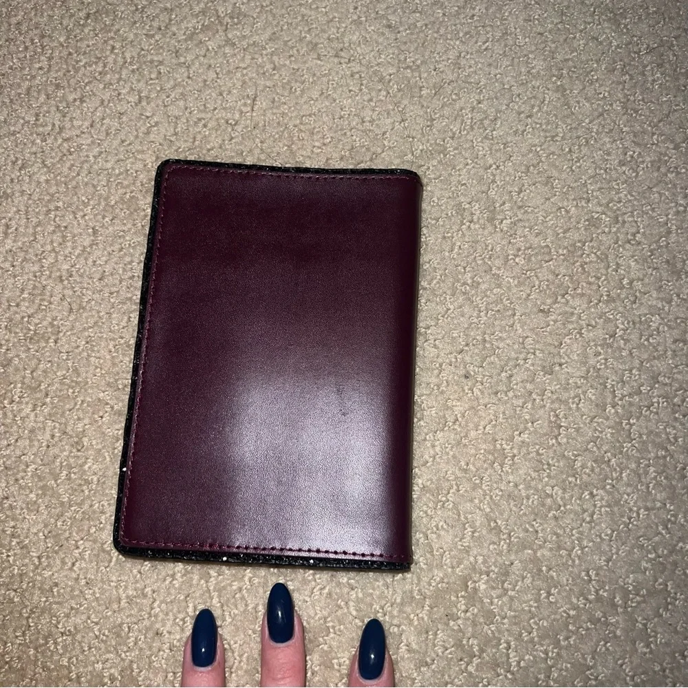 Kate Spade Dark Red Travel Wallet - Picture 3 of 3